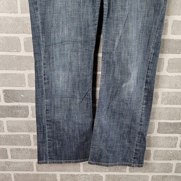 WÖRN Jeans High Quality Heavy Stitched Wide Leg Denim Jeans Women's Size 8 - Picture 2 of 16